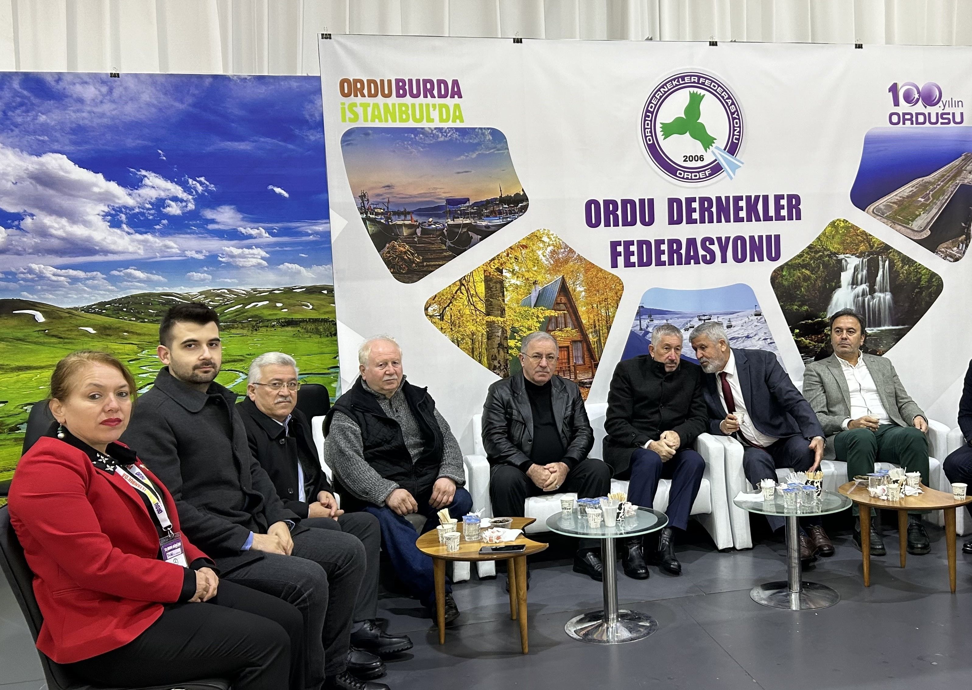 Ordulular Vakfı, ’’12. Ordu Günleri’’ni Ziyaret Etti