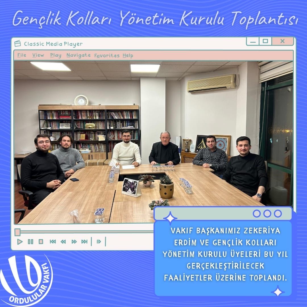 Gençlik Kolları Yönetim Kurulumuz Bahar Faaliyetleri Planlaması İçin Toplandı